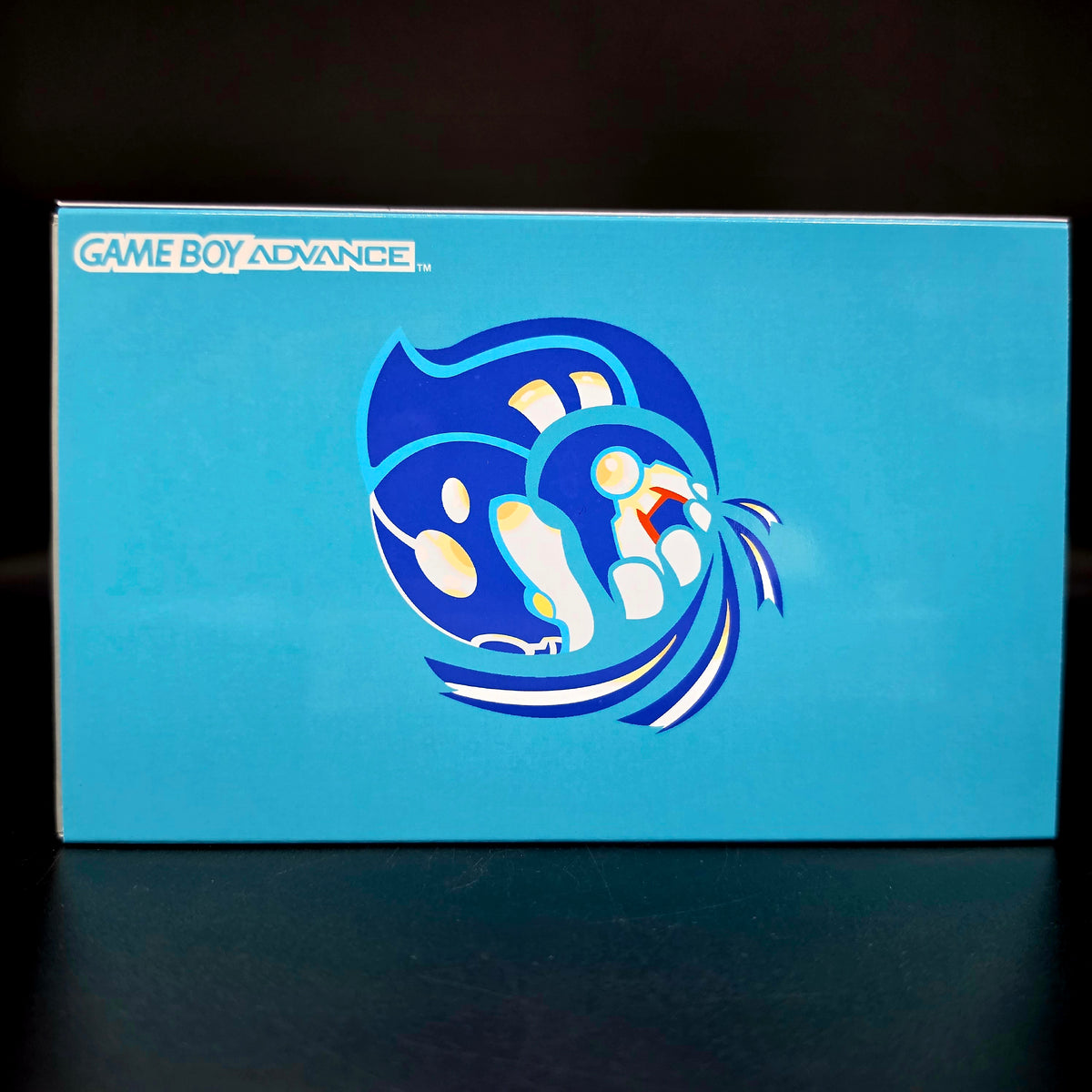 Nintendo Game Boy Advance (GBA) Custom Kyogre Backlit Handheld Console
