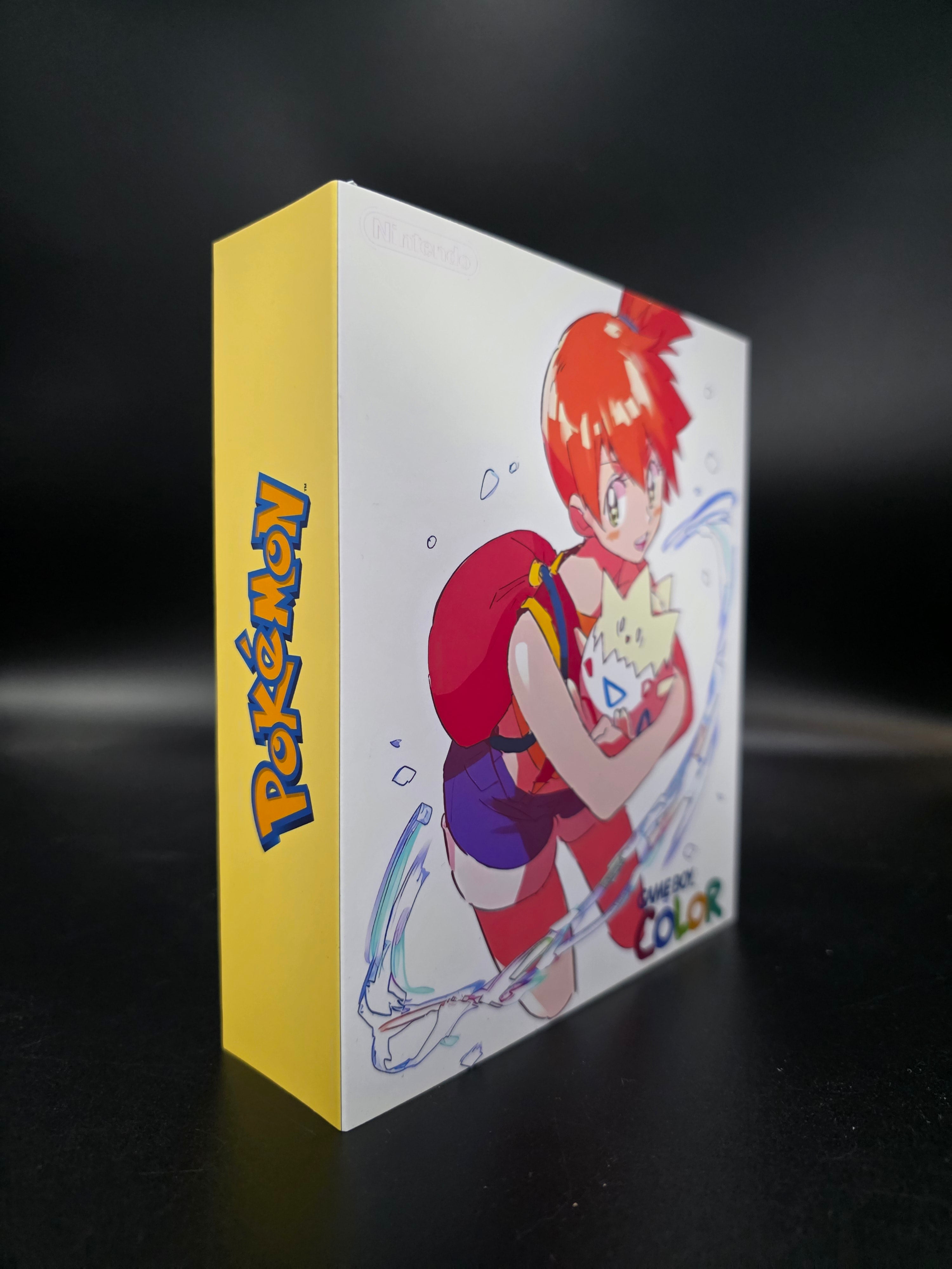 Nintendo Game Boy Color (GBC) Custom Trainer Misty Backlit Handheld Console