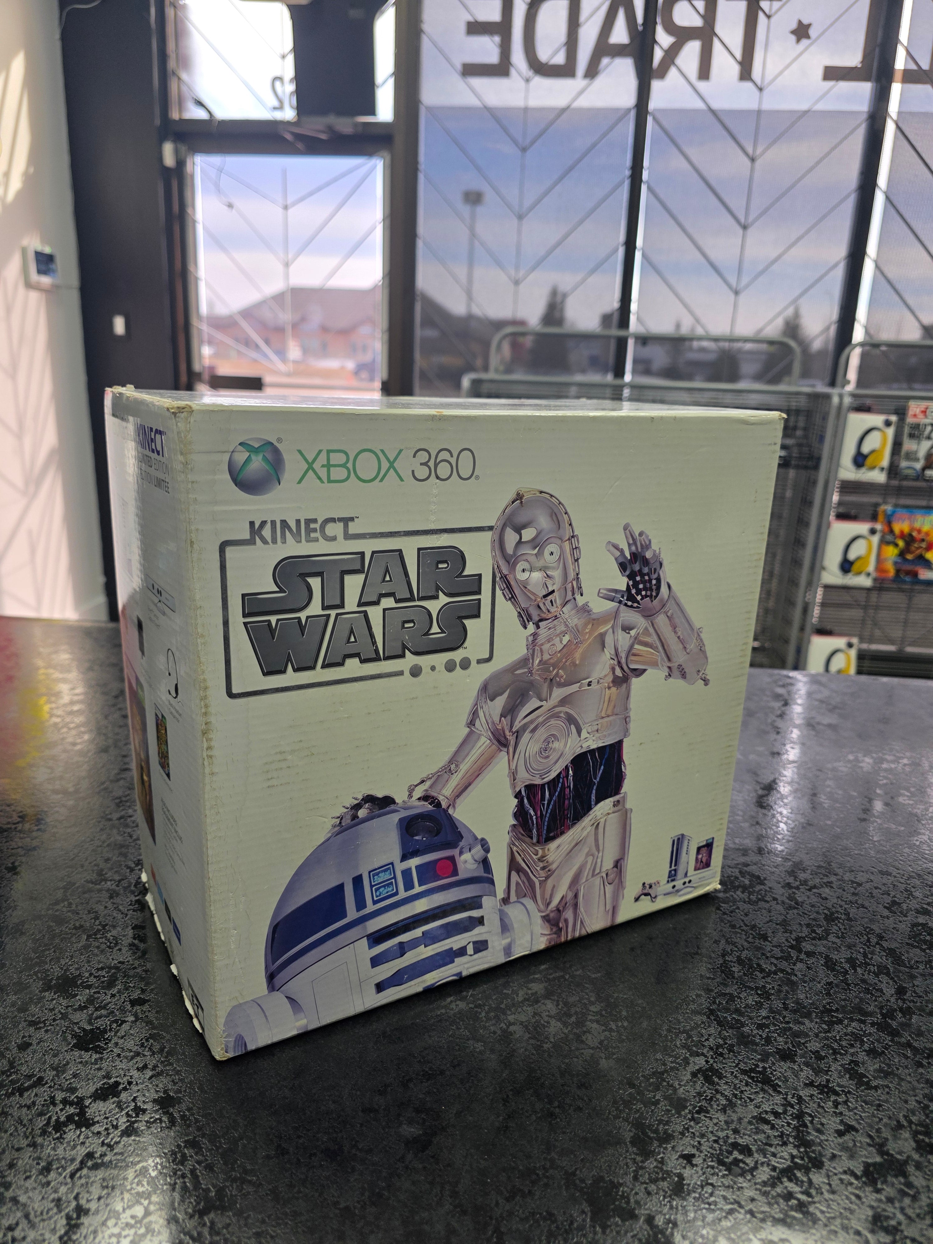 CIB Microsoft Xbox 360 Slim Kinect Star Wars Limited Edition