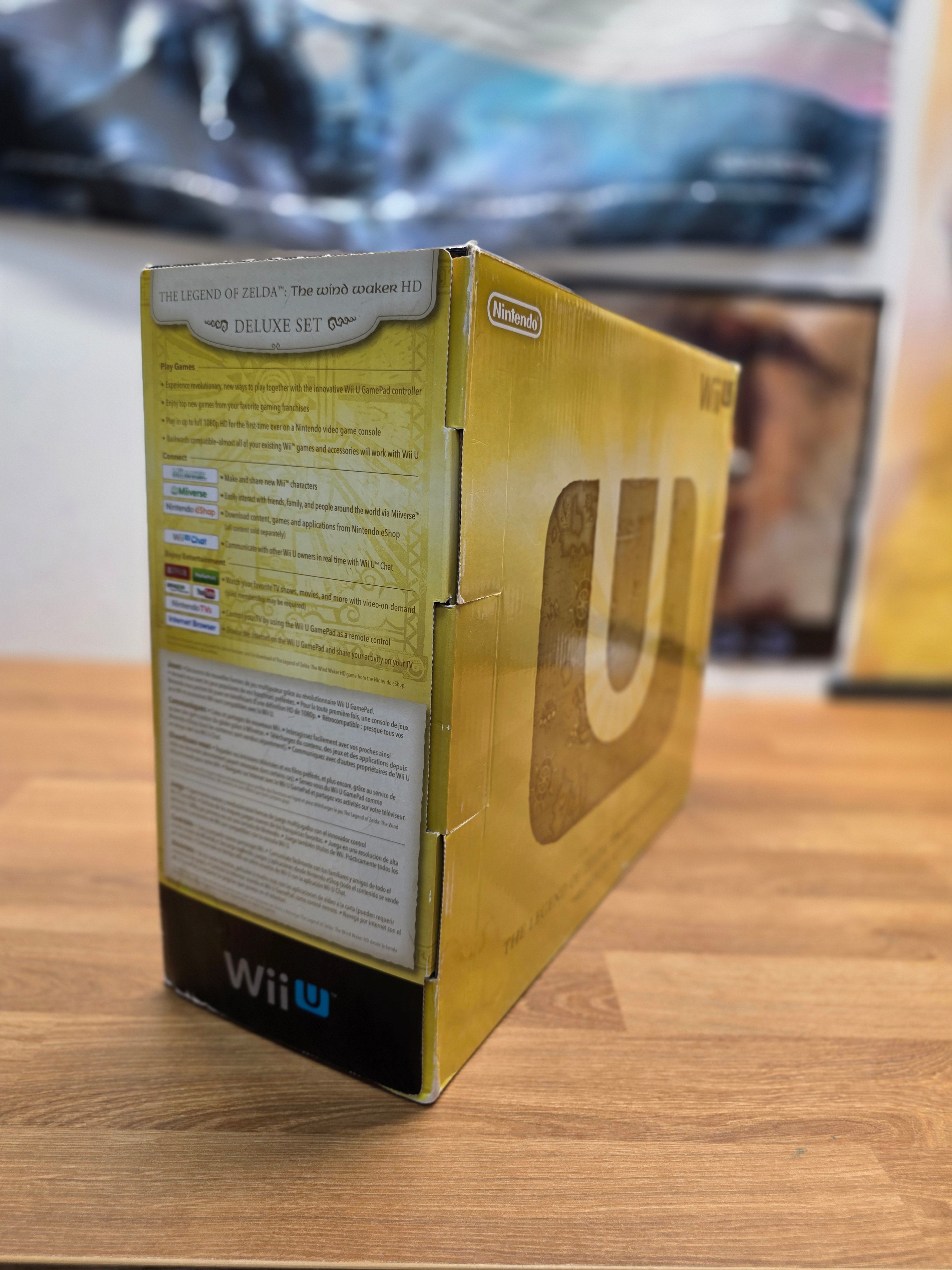 Nintendo Wii U Zelda Windwaker Deluxe Set 32GB * BRAND NEW