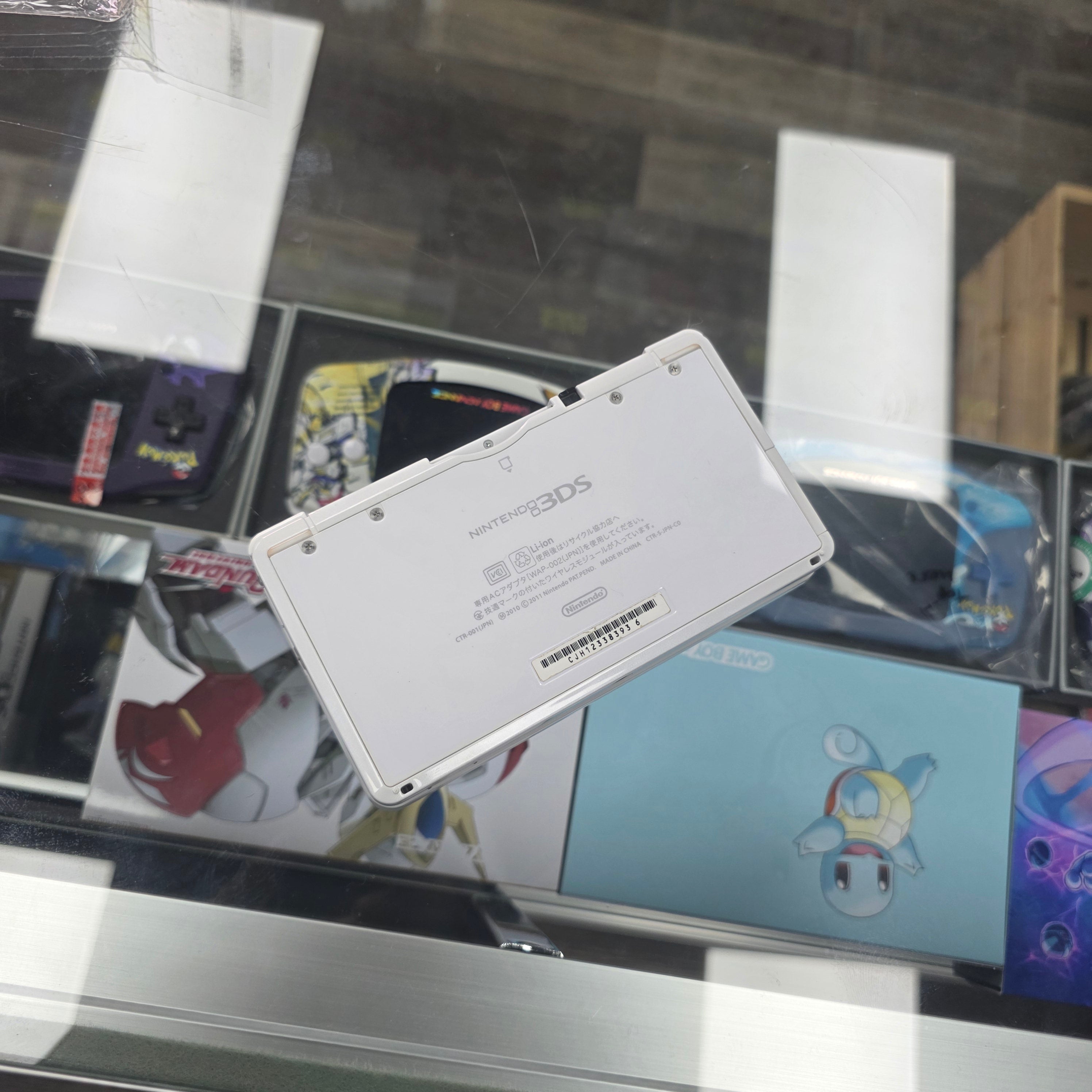 (Reshelled) Nintendo 3DS White Handheld Console