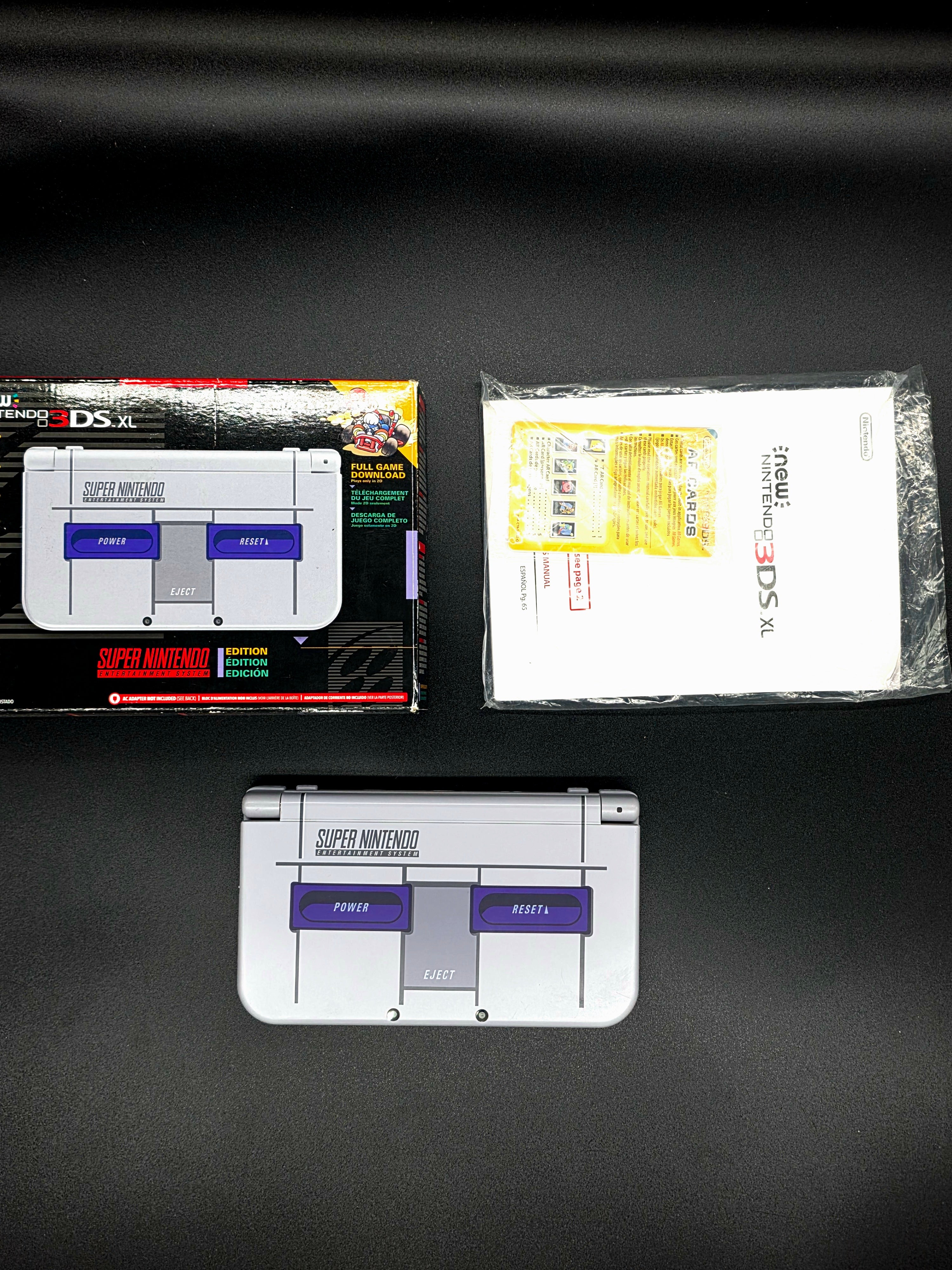 New Nintendo 3DS XL: Super NES Edition In Box