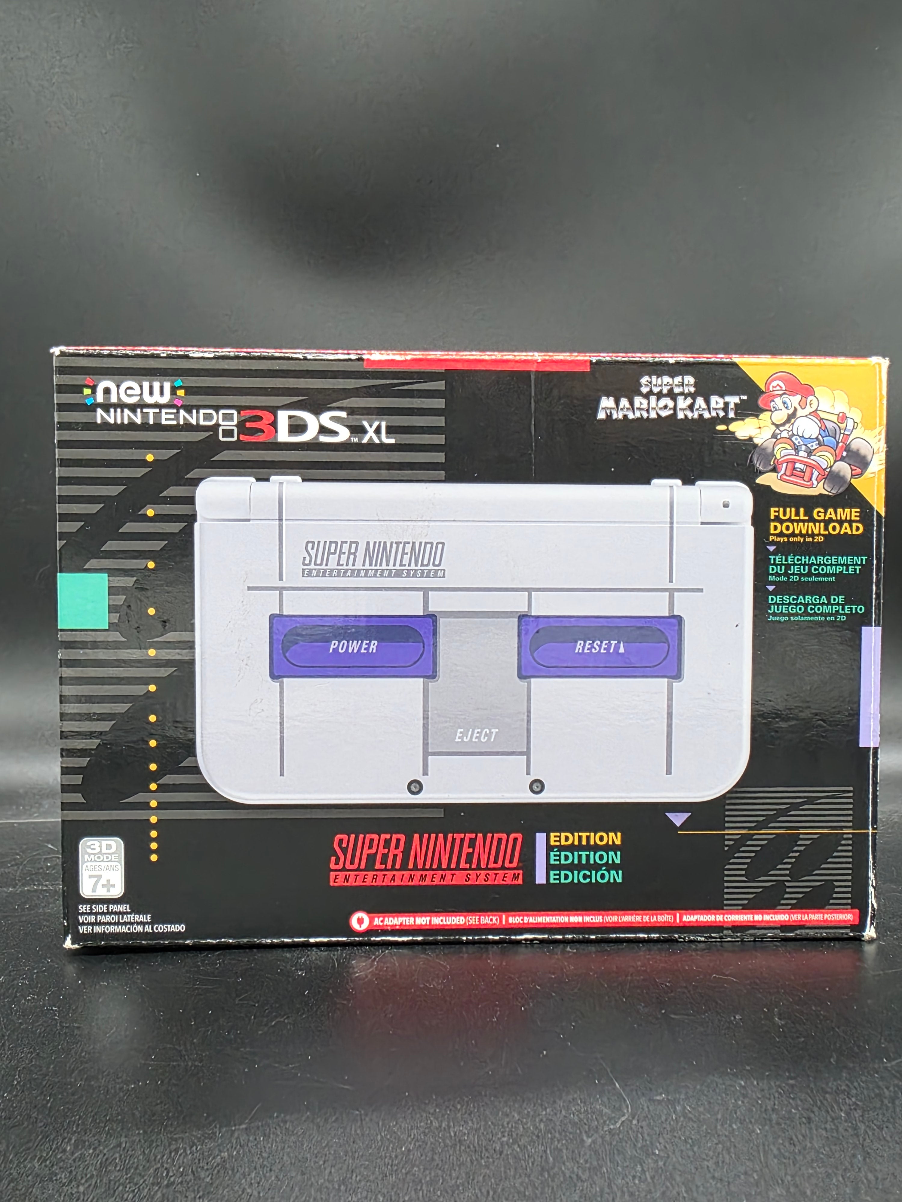 New Nintendo 3DS XL: Super NES Edition In Box