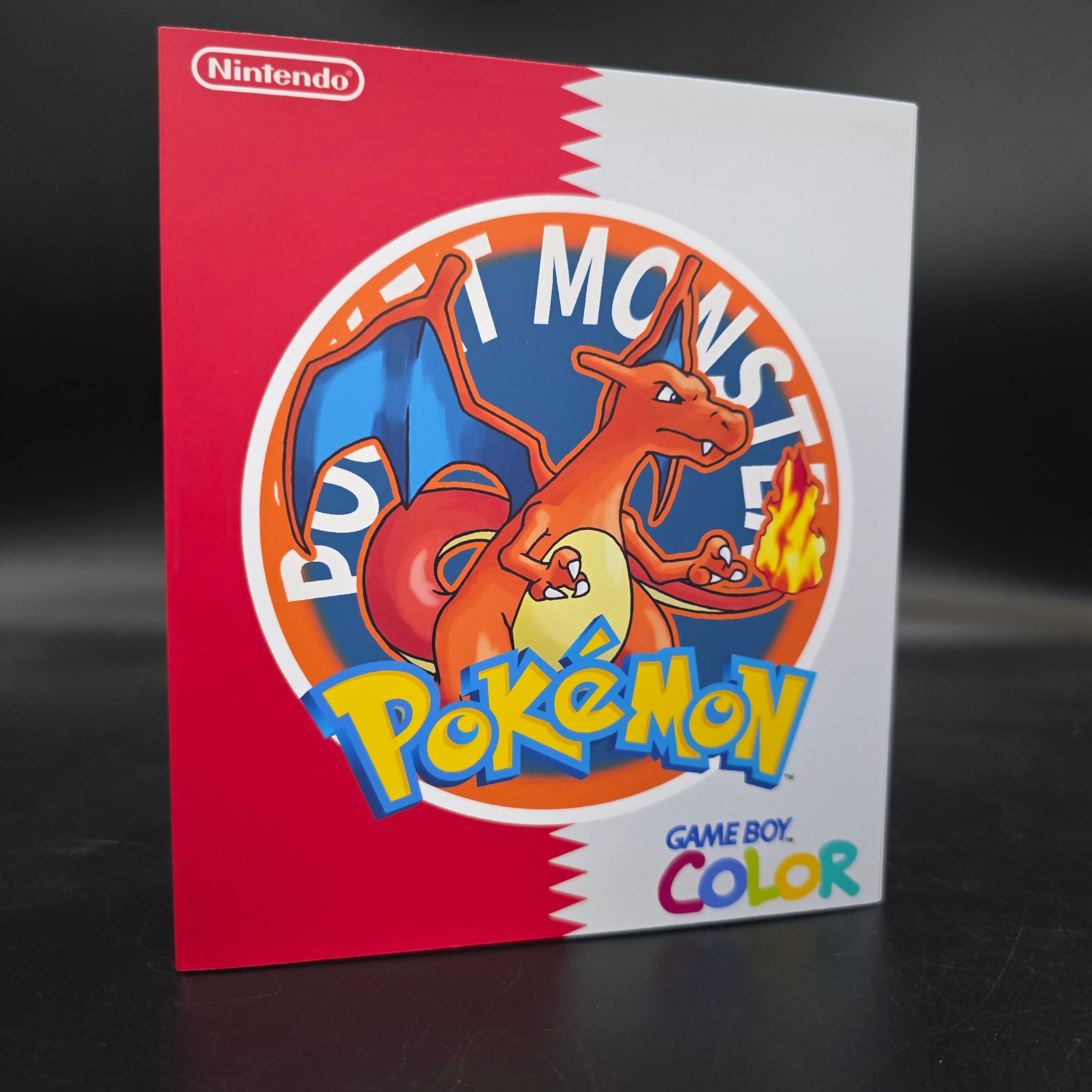 Nintendo Game Boy Color (GBC) Custom Charizard Backlit Handheld Console