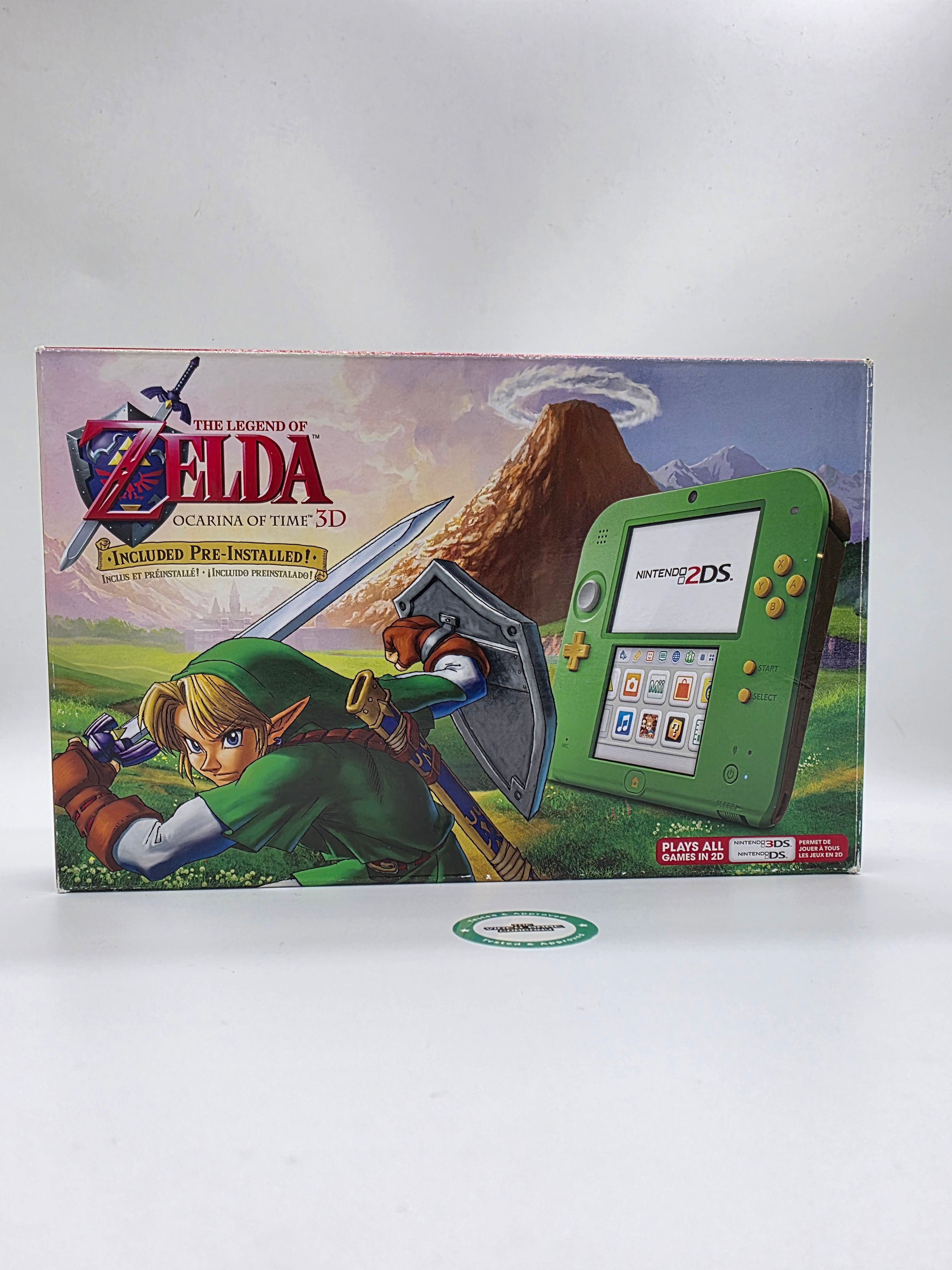New Nintendo 2DS Ocarina of Time Handheld Console