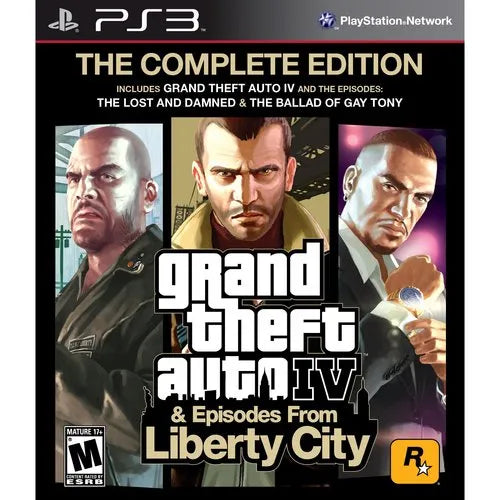 Grand Theft Auto GTA IV Complete Edition - Sony PlayStation 3 (PS3)
