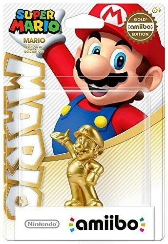 Mario - Gold - Nintendo Amiibo