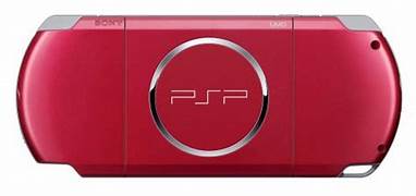 Sony PlayStation Portable PSP Radiant Red Model 3000 Handheld Console (Japanese)