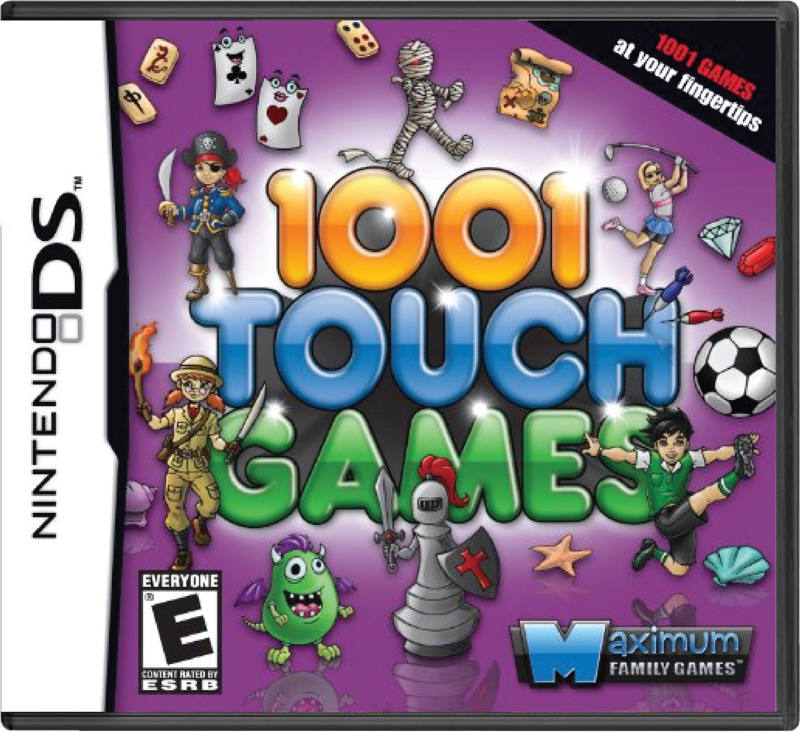 1001 Touch Games Cover Art