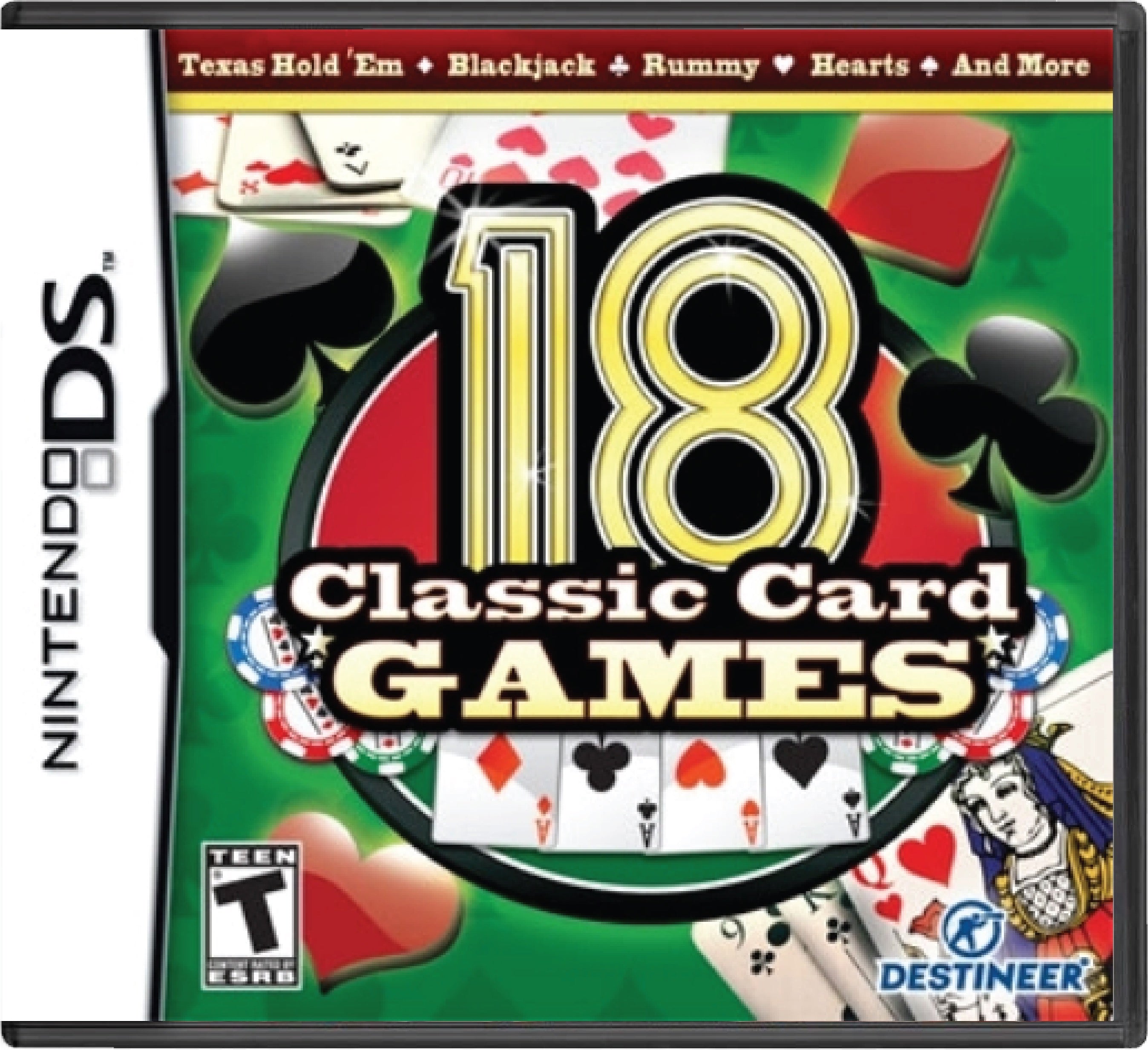 18 Classic Card Games Cover Art