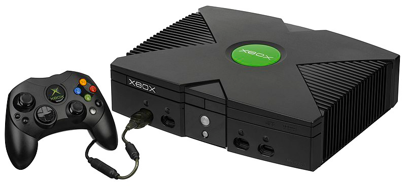 Microsoft Original OG Xbox Black Console Bundle
