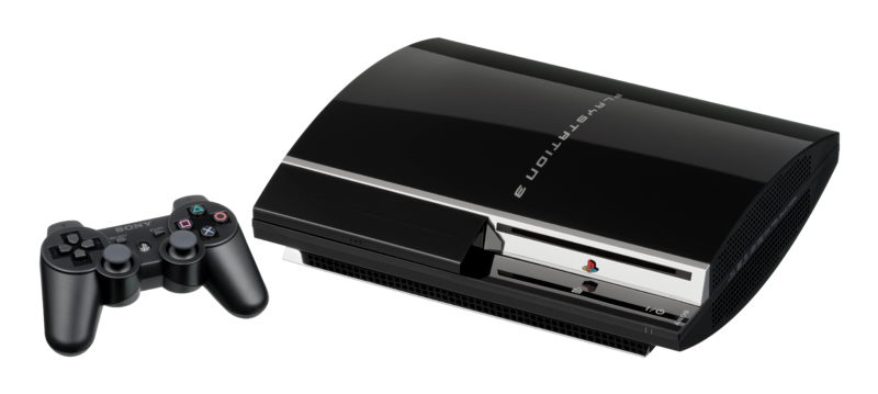 Sony PlayStation 3 PS3 Piano Black Fat Console Bundle Backwards Compatible