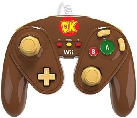 PDP Officially Licensed Donkey Kong Wired Fight Pad for Nintendo Wii & Wii U