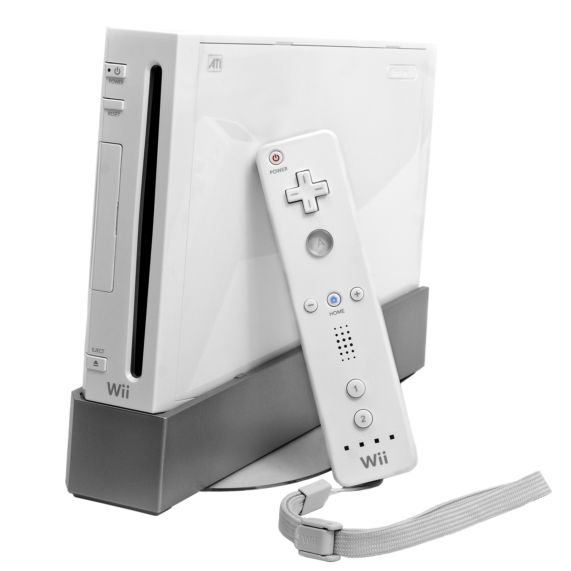 Nintendo Wii White Console Bundle (RVL-001)