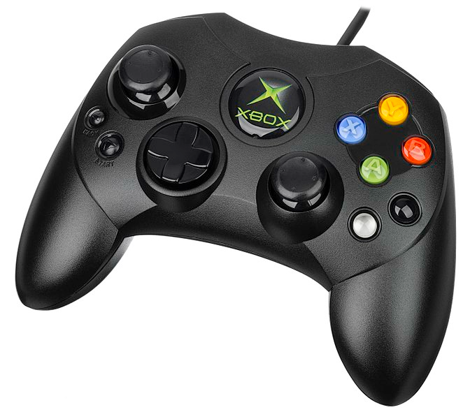 Microsoft Original Xbox Black Controller