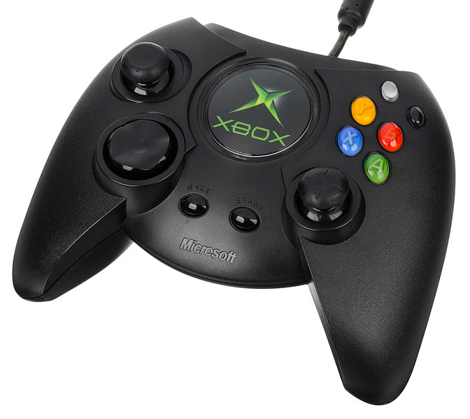 Microsoft Original Xbox Black Duke Controller