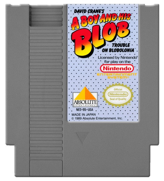 A Boy and His Blob Trouble on Blobolonia Cover Art and Product Photo