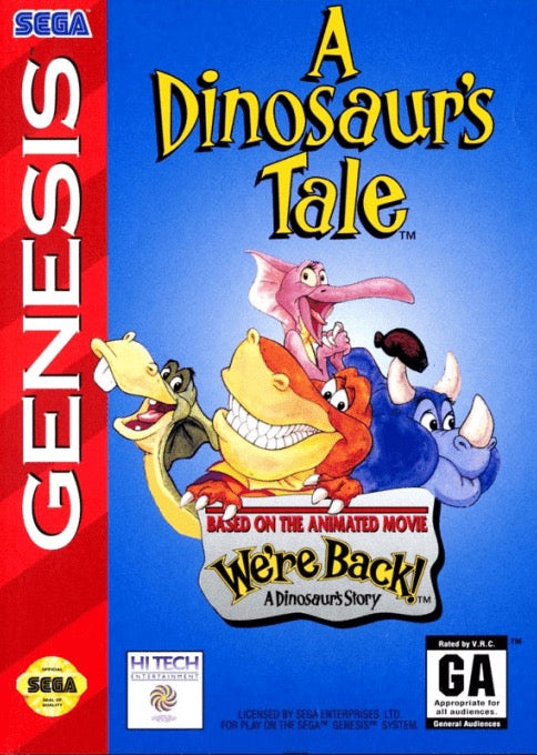 A Dinosaur's Tale Cover Art