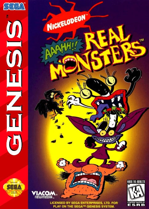 AAAHH Real Monsters Cover Art