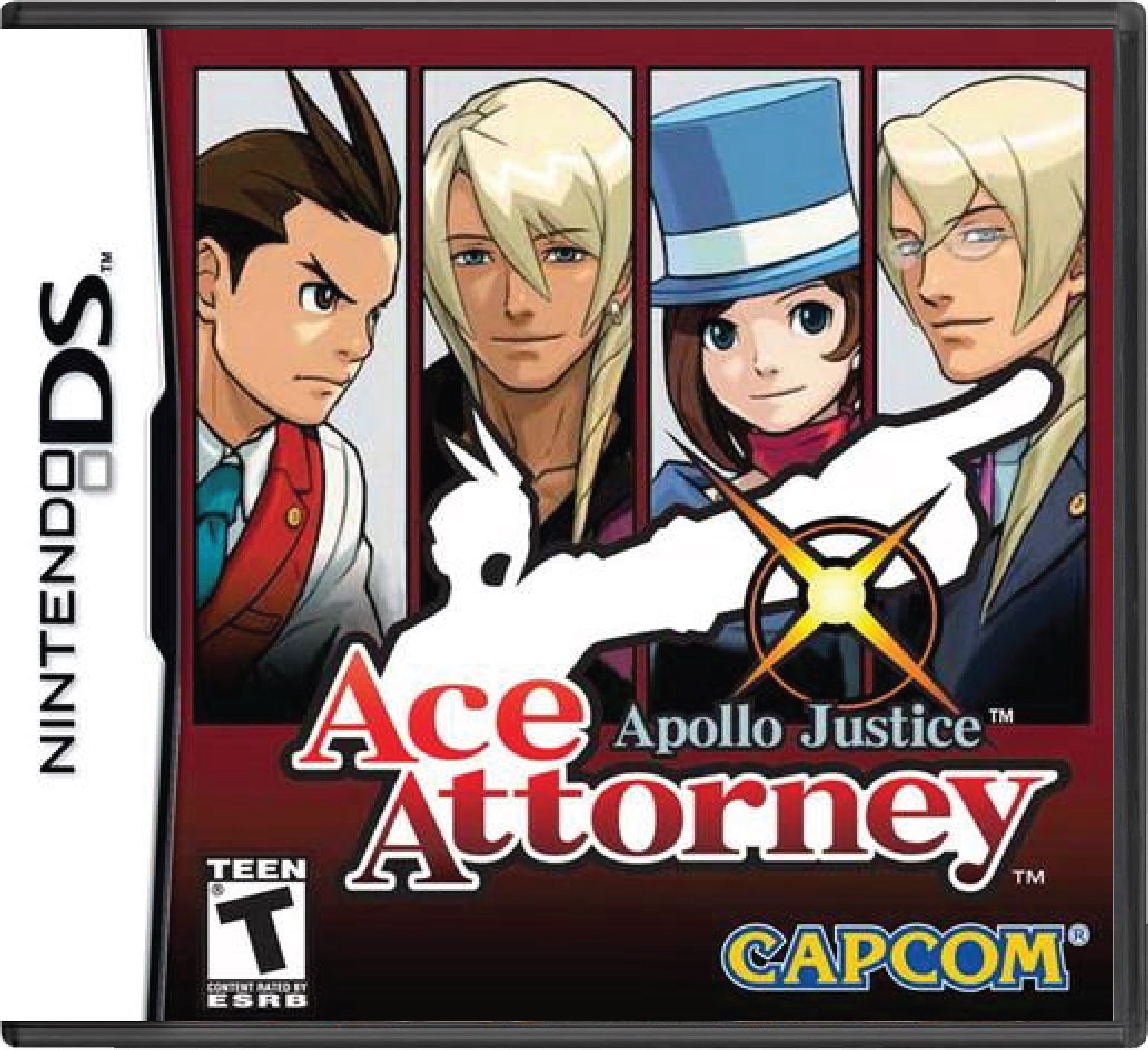 Ace Attorney Apollo Justice Cover Art