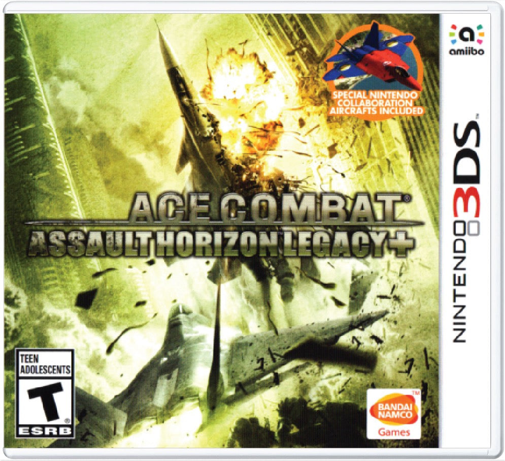 Ace Combat Assault Horizon Legacy Plus Cover Art