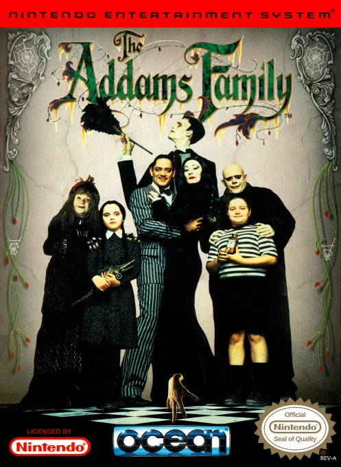 Addams Family Cover Art and Product Photo