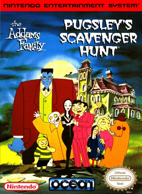Addams Family Pugsley's Scavenger Hunt Cover Art and Product Photo