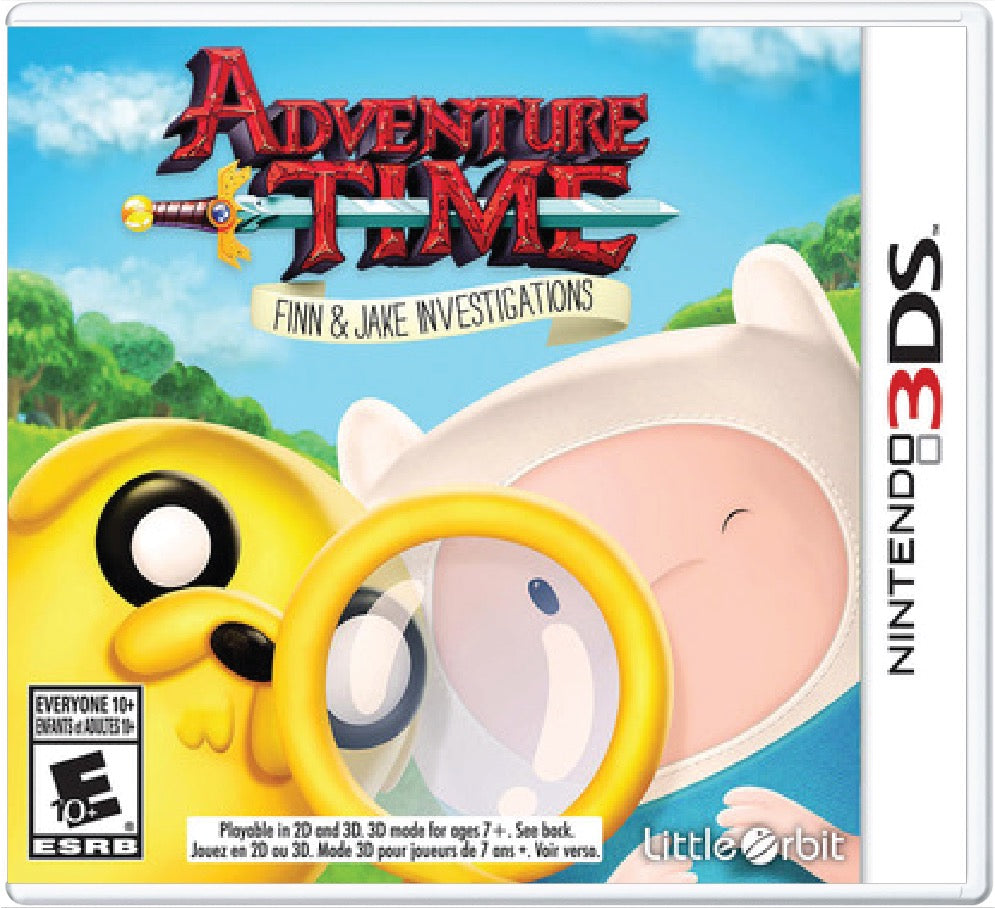 Adventure Time Finn and Jake Investigations Cover Art
