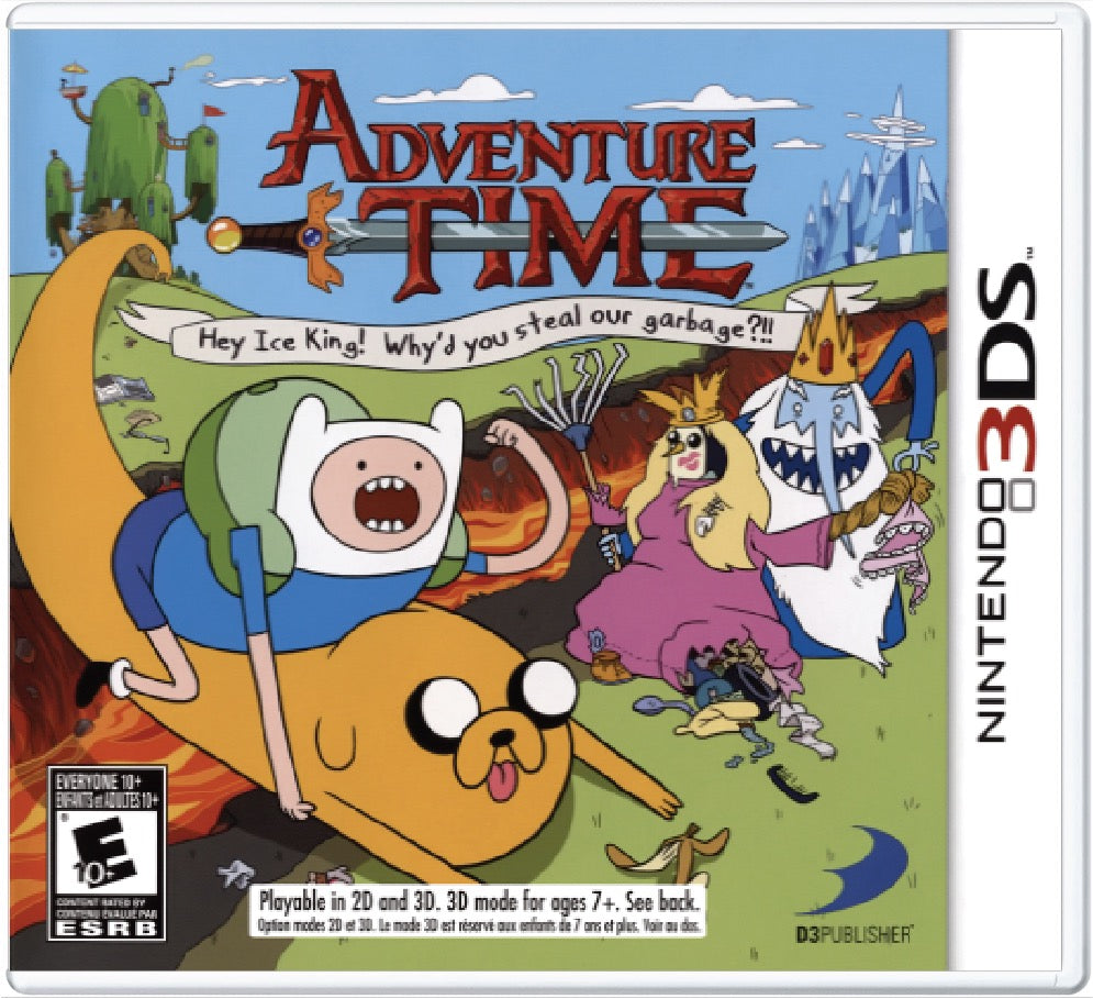 Adventure Time Hey Ice King Cover Art