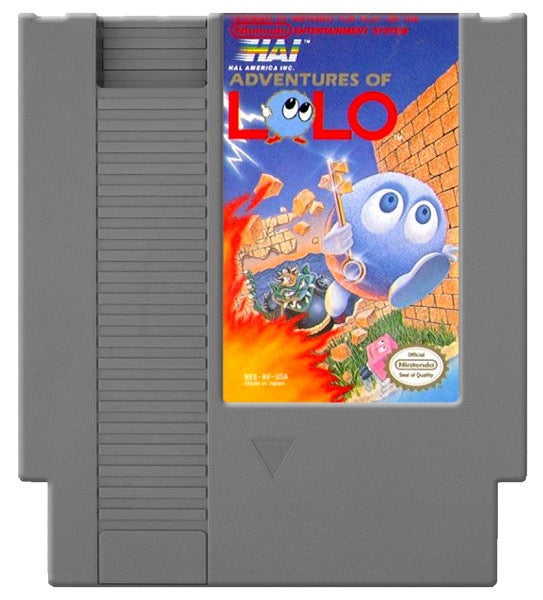 Adventures of Lolo Cover Art and Product Photo