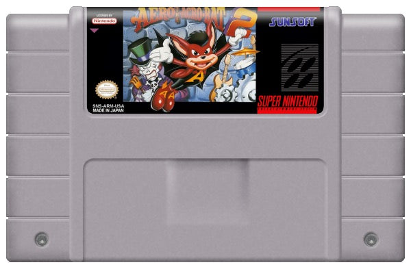 Aero the Acro-Bat 2 Cartridge