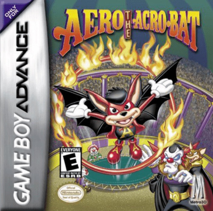 Aero the Acro-Bat Cover Art