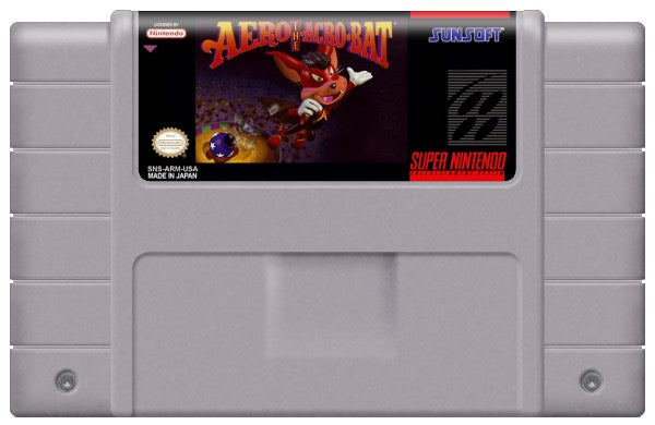 Aero the Acro-Bat Cartridge
