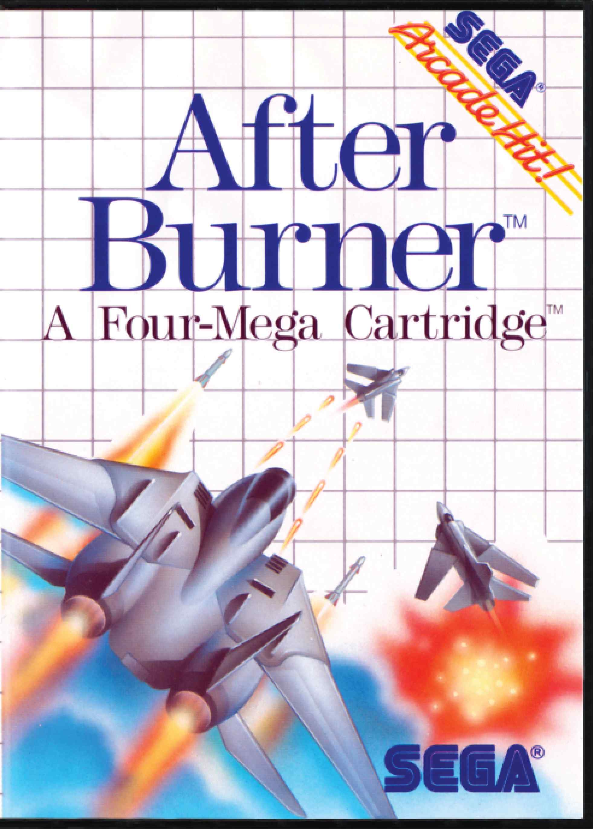 After Burner Cover Art