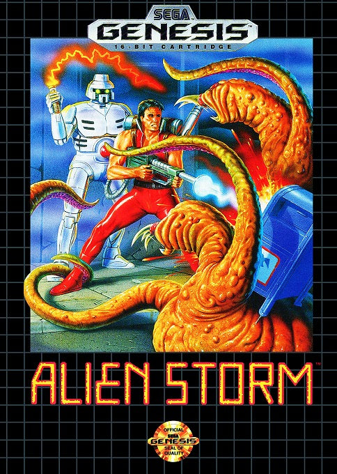 Alien Storm Cover Art