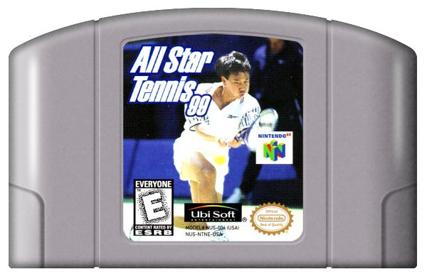 All-Star Tennis 99 Cover Art and Product Photo