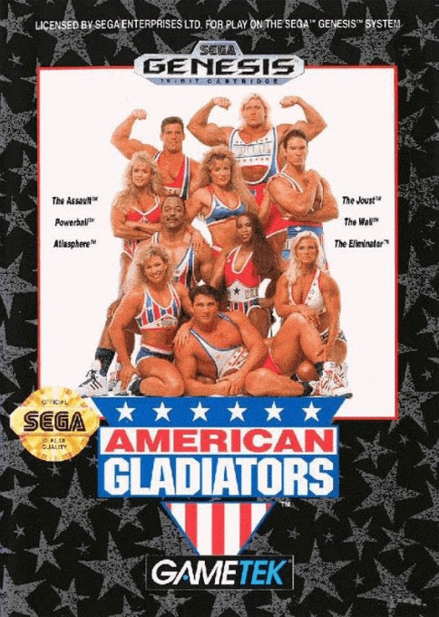 American Gladiators Cover Art