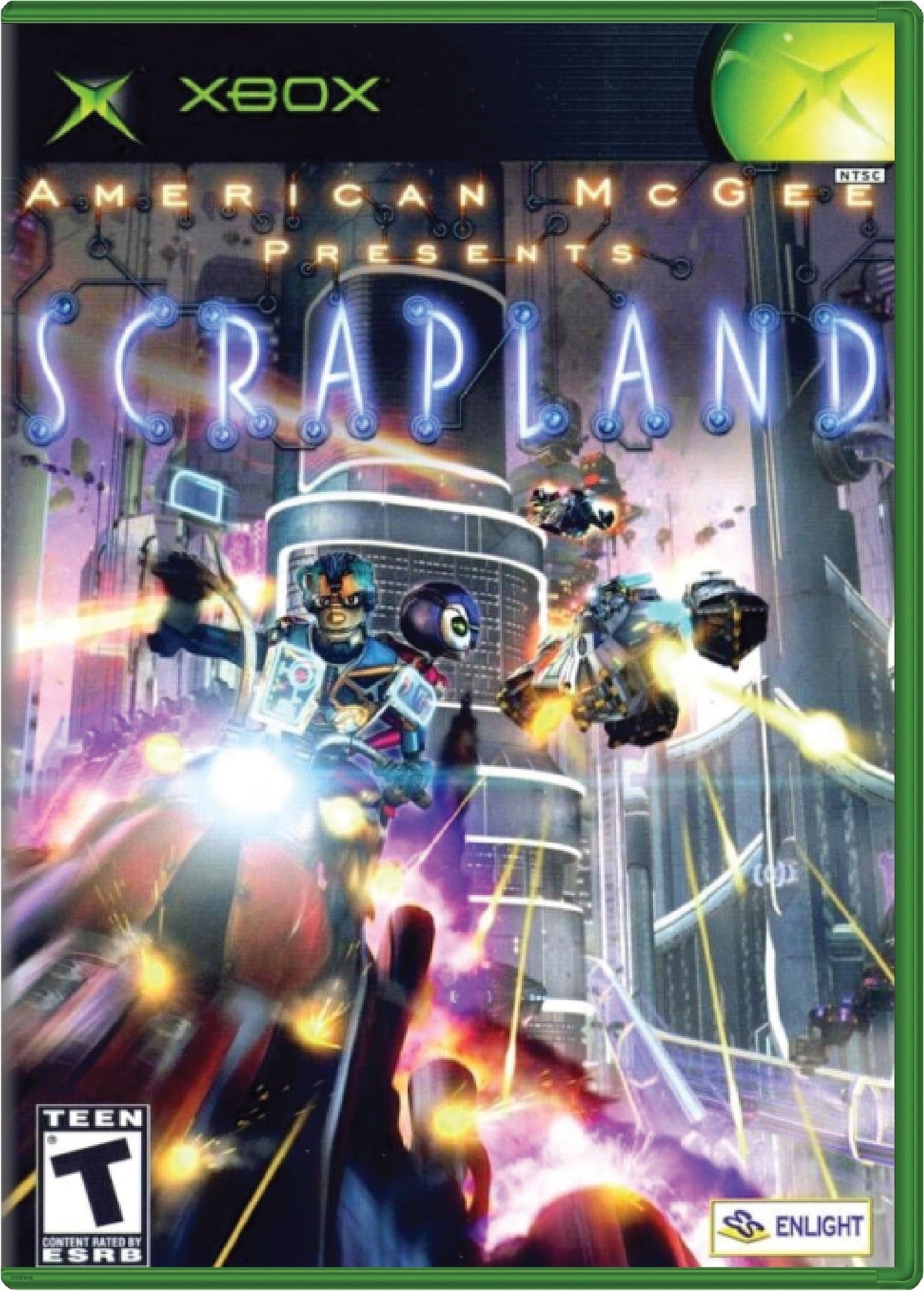 Jeu Xbox Scrapland - American McGee - Version PAL - Bon état - Testé