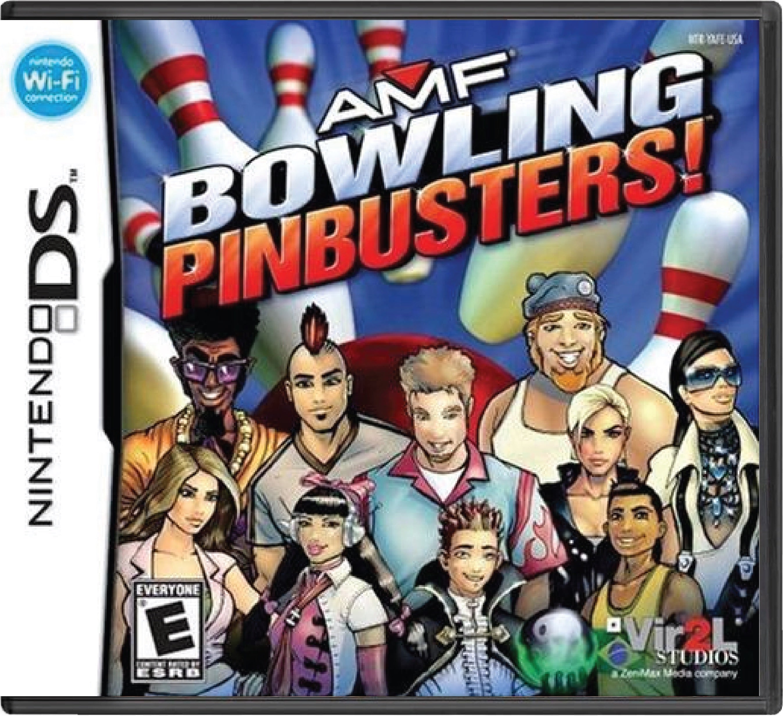 AMF Bowling Pinbusters Cover Art
