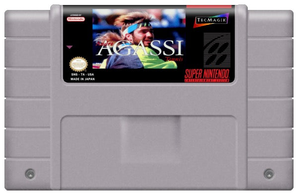 Andre Agassi Tennis Cartridge
