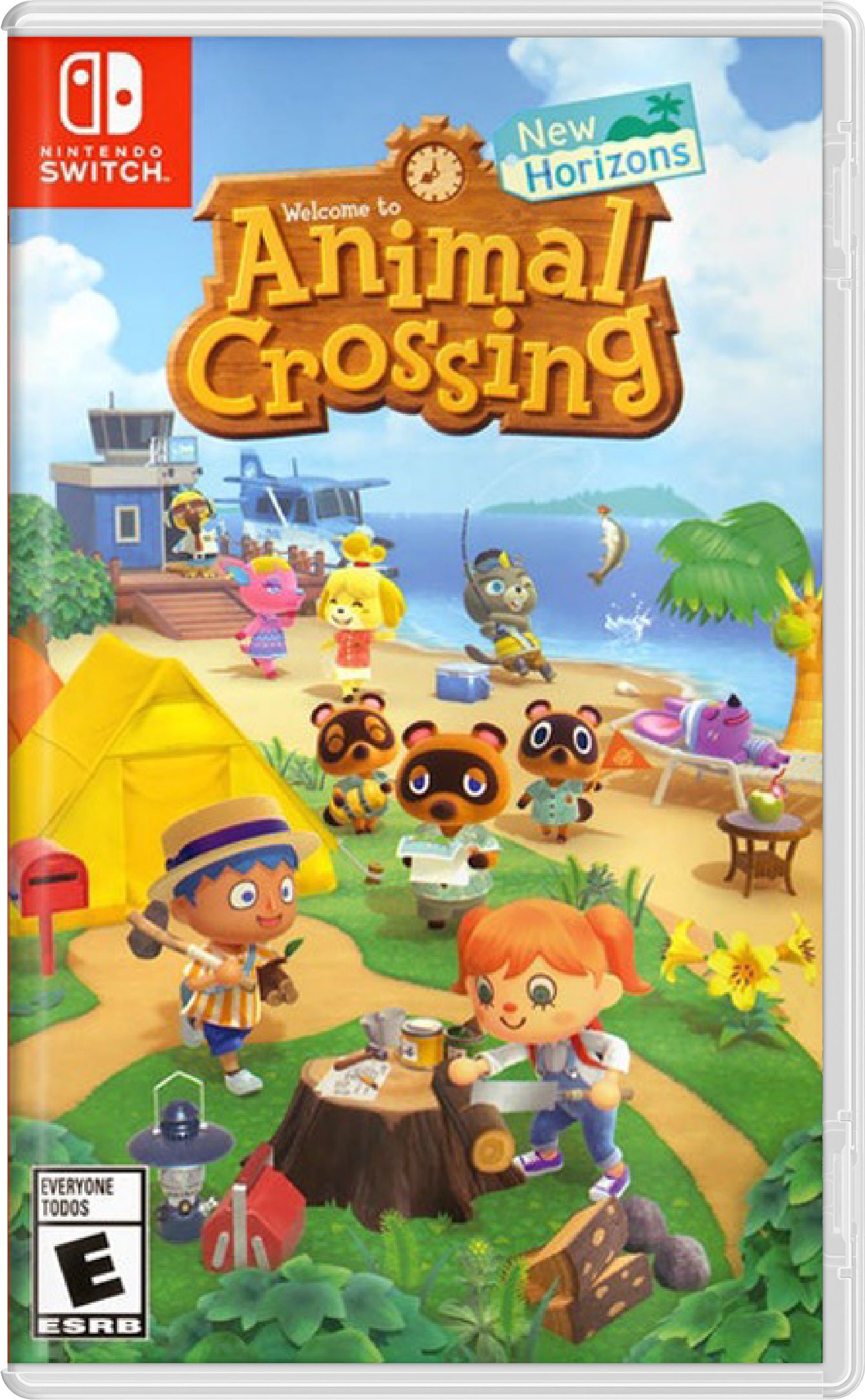 Animal Crossing New Horizons Cover Art