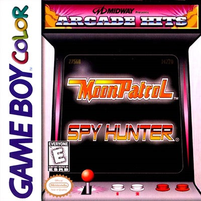 Arcade Hits Moon Patrol and Spy Hunter Cover Art