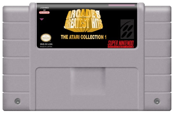Arcade's Greatest Hits Atari Collection 1 Cartridge