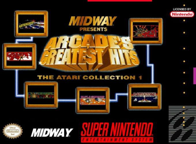 Arcade's Greatest Hits Atari Collection 1 Cover Art