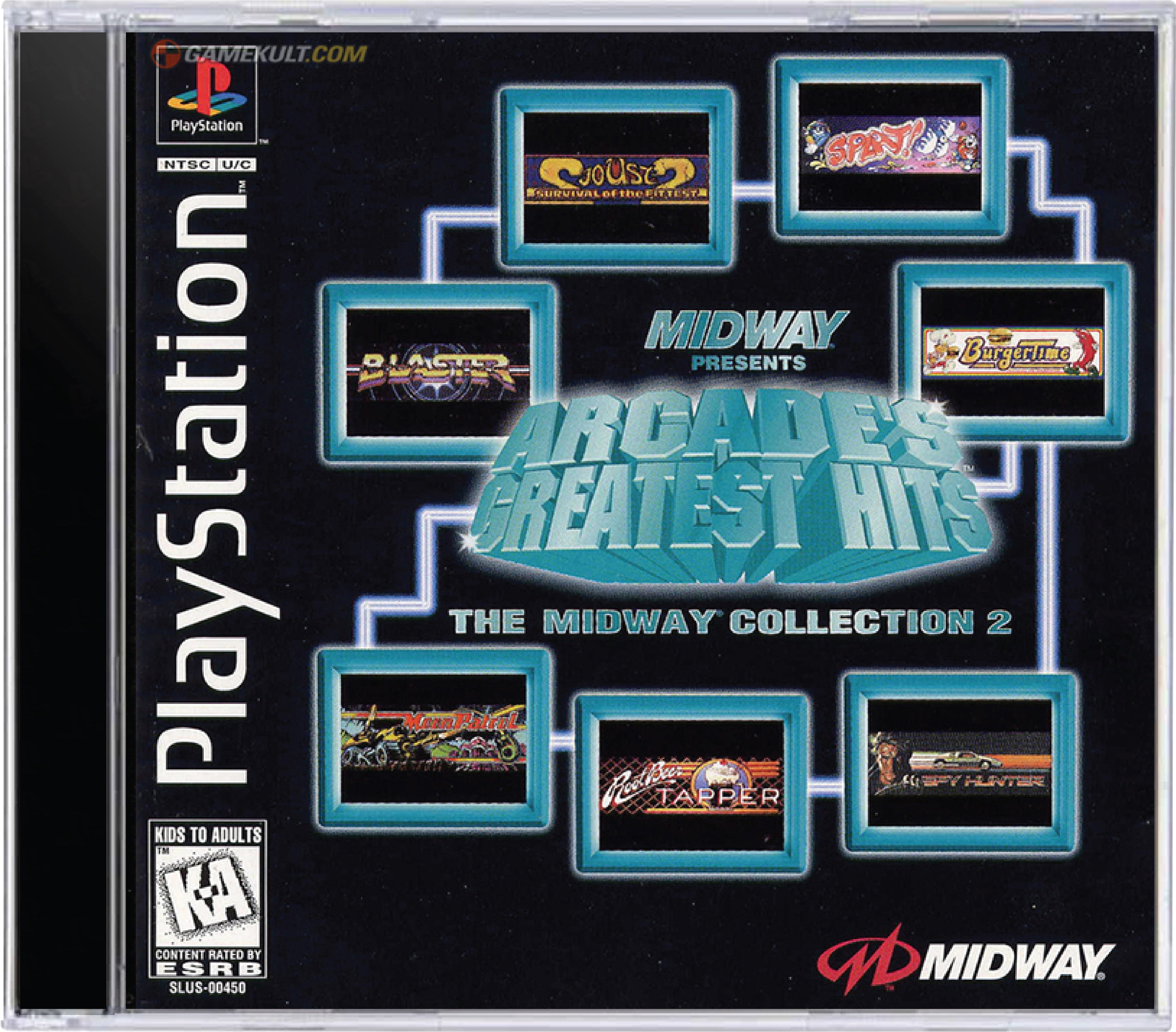 Arcade's Greatest Hits Midway Collection 2 Cover Art and Product Photo