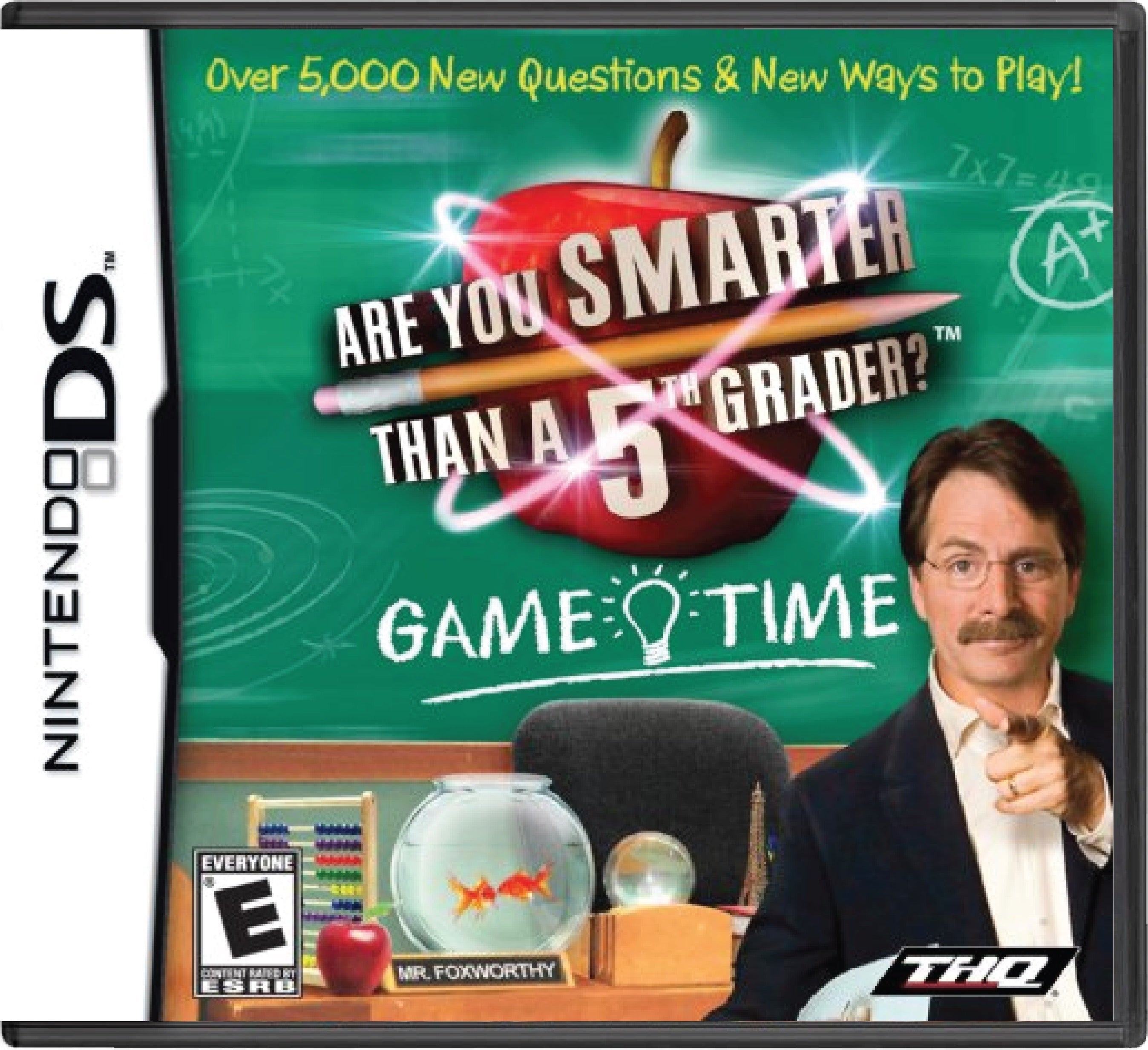 Are You Smarter Than A 5th Grader Game Time Cover Art