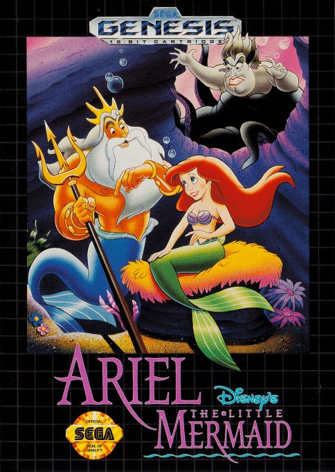 Ariel the Little Mermaid Cover Art