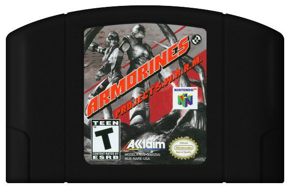 Armorines Project SWARM Cover Art and Product Photo