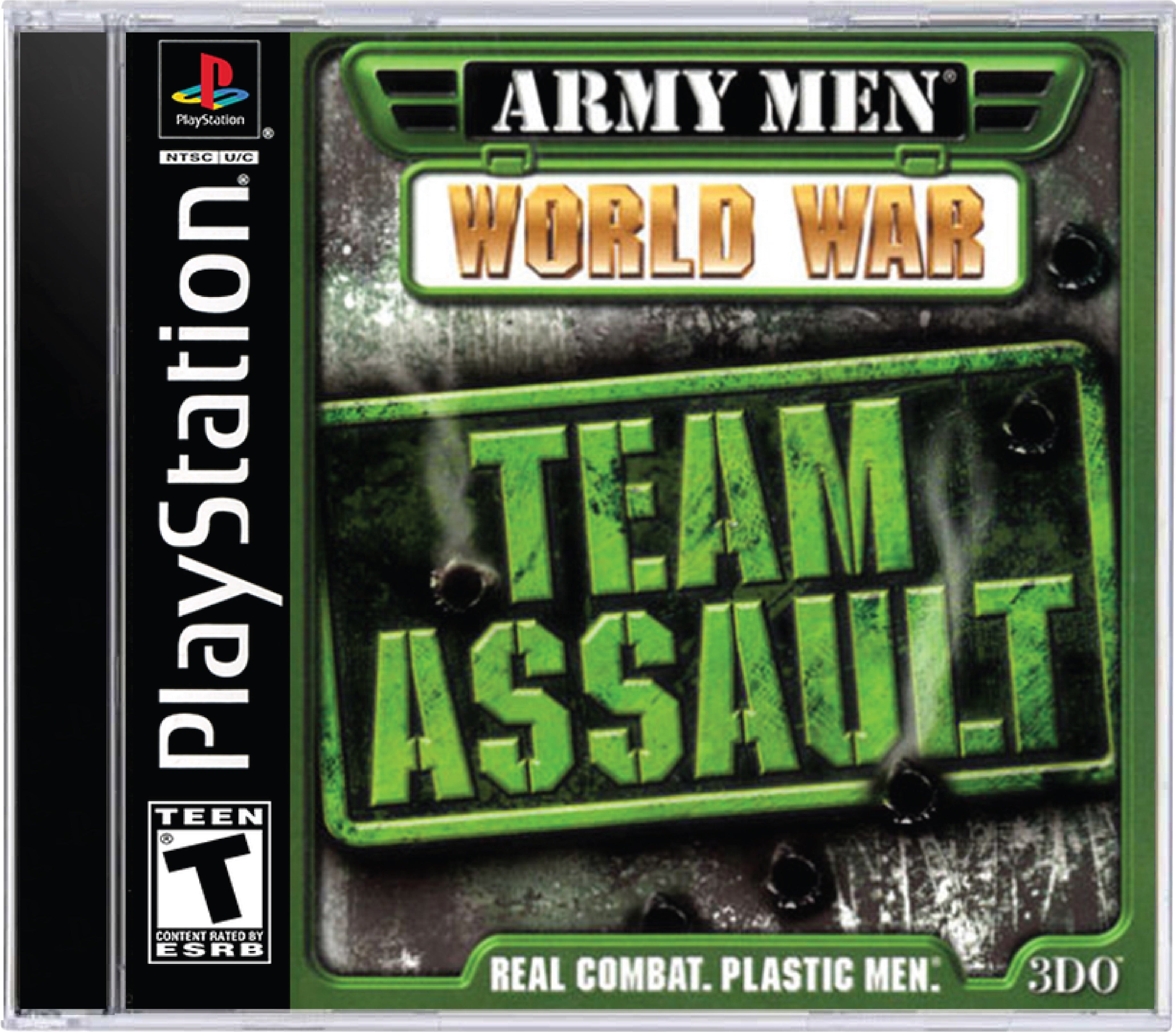 Army Men World War Team Assault Cover Art and Product Photo