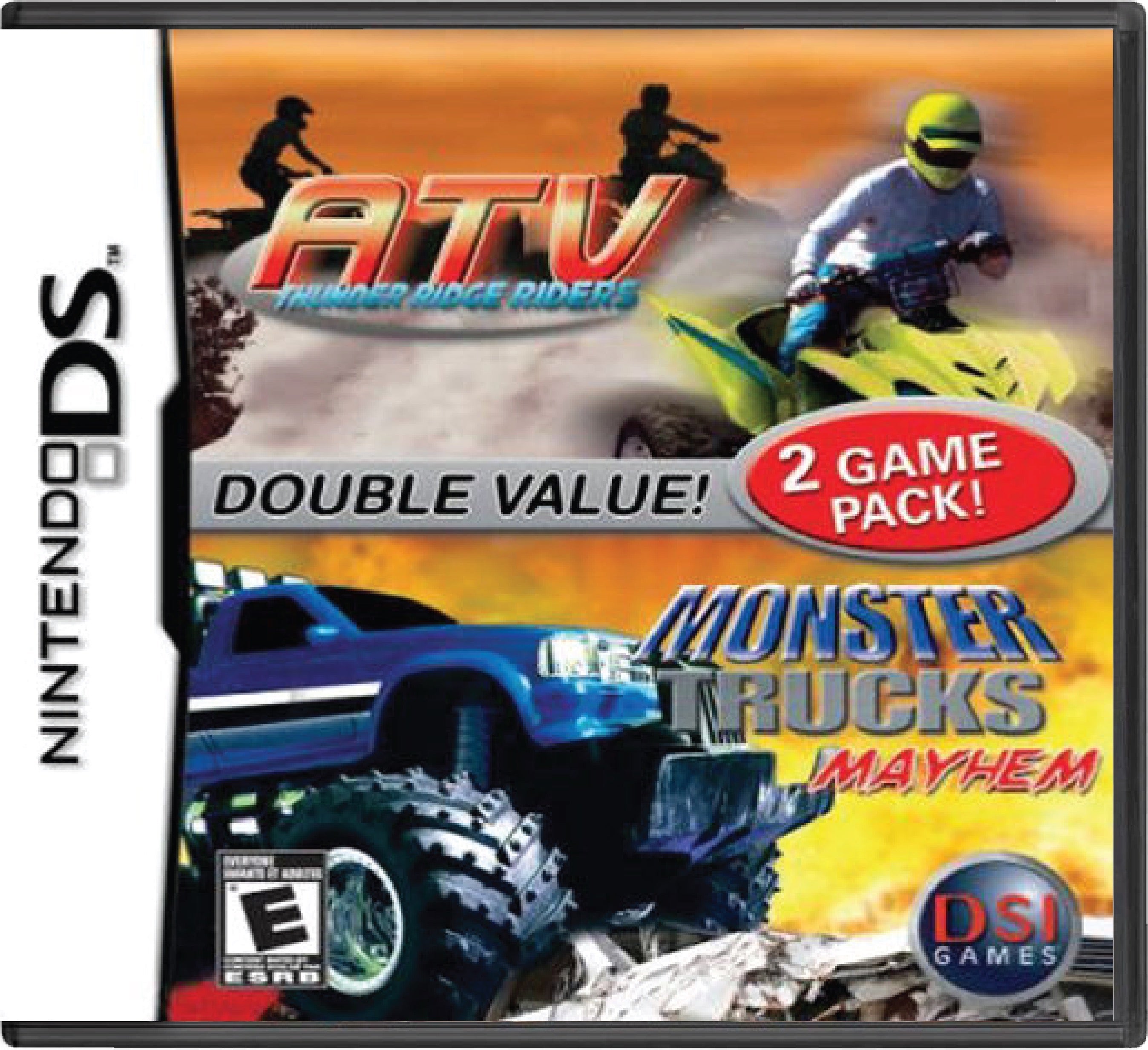 ATV Thunder Ridge Riders and Monster Truck Mayhem Cover Art